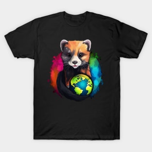 Ferret Earth Day T-Shirt